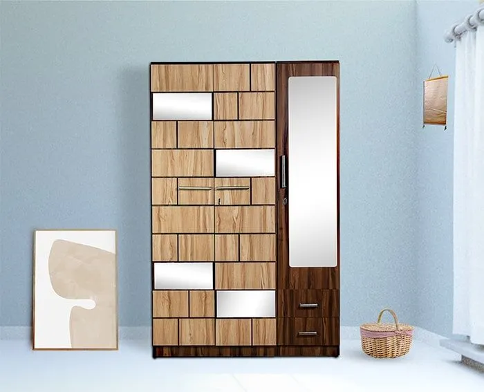 VIVDeal Glassy Light Jungle Wardrobe